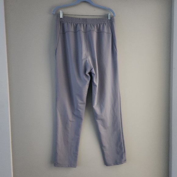 G gradual light gray men jogger pants size large activewear zip pockets - Picture 3 of 4